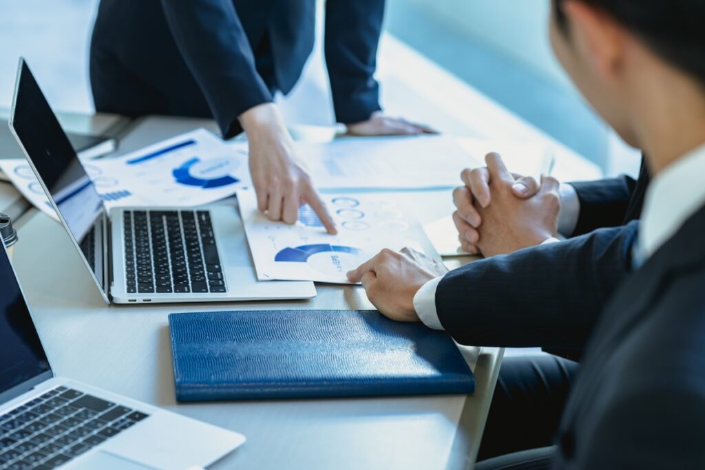 打ち合わせ風景